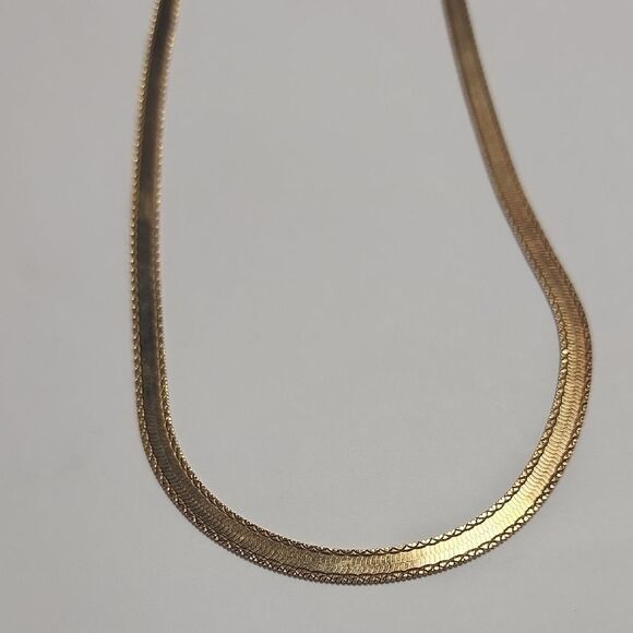 Milor Gold Tone Necklace - Picture 3 of 3